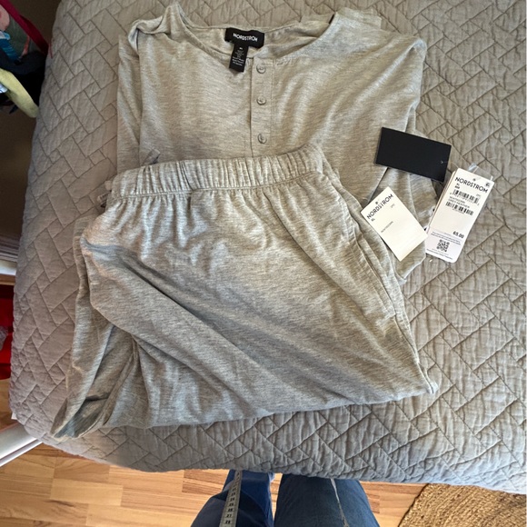 Nordstrom Other - Nordstrom matching shirt and shorts NWT grey XL